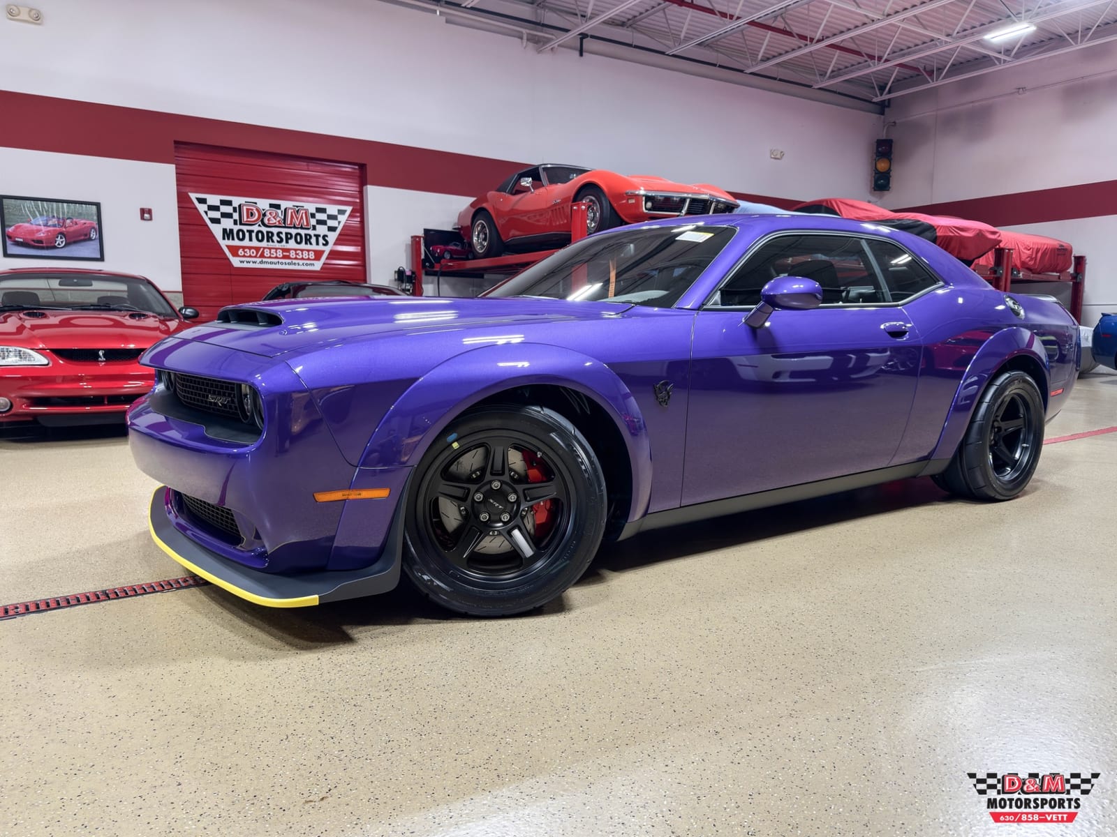2018 Dodge Challenger SRT Demon (#2673) - Plum Crazy - Demon Crate - Only 11 Miles!