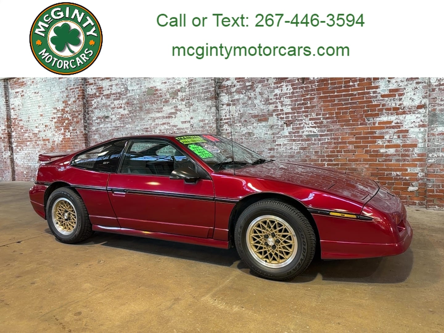 1988 Pontiac Fiero GT