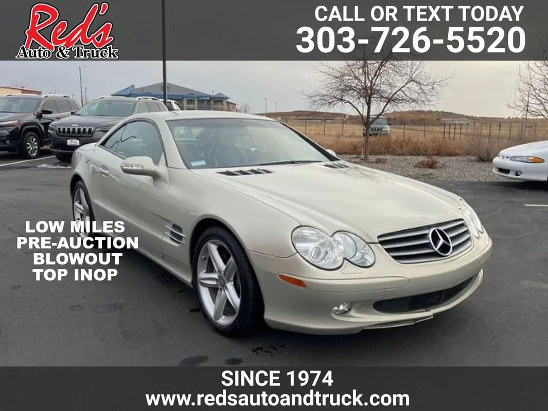 2003 Mercedes-Benz SL-Class SL 500